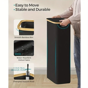 skalbinių krepšys, KY-ZYL-A07-BLACK