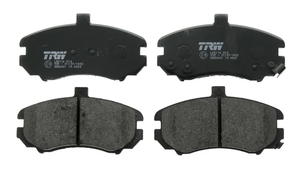 TRW GDB3431 Brake pad set