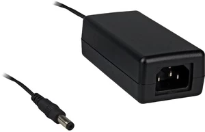 Adapteris Datalogic 8-0935 12V AC, DC jack, juoda