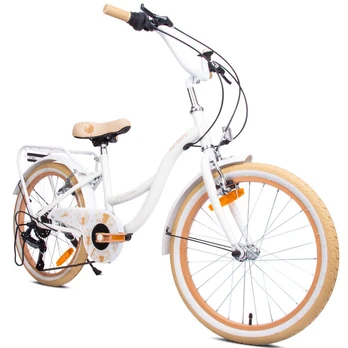 Vaikiškas dviratis Sun Baby 20", baltas