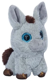 Pliušinis žaislas Wild Planet Donkey, pilkas, 17 cm