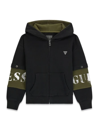 Guess Džemperis L6BQ17 K8045 Juoda Regular Fit