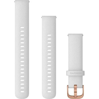 Acc, vivoactive 4, 18mm Band, White/Rose Gold