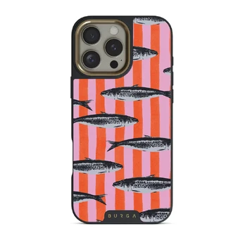 Del Mar - iPhone 16 Pro Max Case, Elite Dark (MagSafe) / Gold