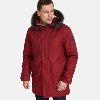 Huppa Vyrų žieminė parka DAVID, dark red