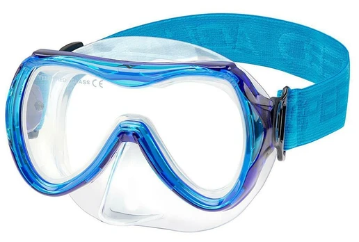 Nardymo kaukė vaikams Aqua Speed Alize, melyna