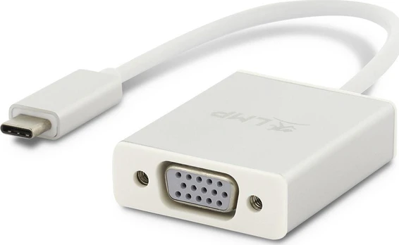 Adapteris USB LMP 15979 USB-C - VGA Sidabrinė (LMP-USBC-VGA-S)