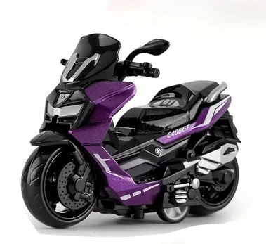 Žaislinis motociklas C400GT, purple