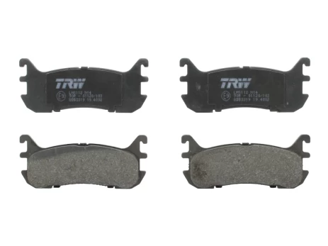 TRW GDB3319 Brake pad set