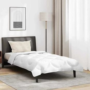 2-in-1 Antklodė 2 pcs Balta 140 x 200 cm Mikropluoštas