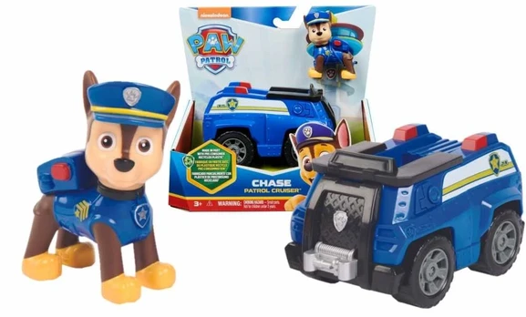 Spin Master PAW PATROL transporto priemonė Basic Sustainable Chase, 6071210