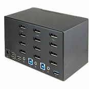 StarTech 2 PT DP KVM SWITCH/. kaina