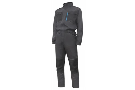 WURNITZ elastic protective coverall dark pilka 4XL (60)