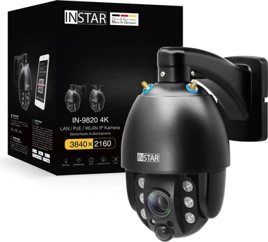 INSTAR IN-9820 4K Juodas