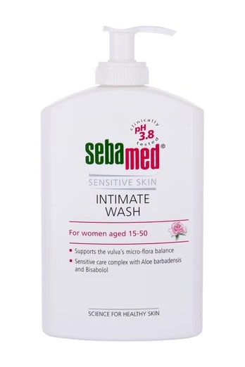 Intymios higienos prausikis SEBAMED pH 3,8, su pompa, 400 ml