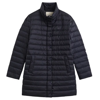 Paltas moterims, Mėlyna, Light down coat