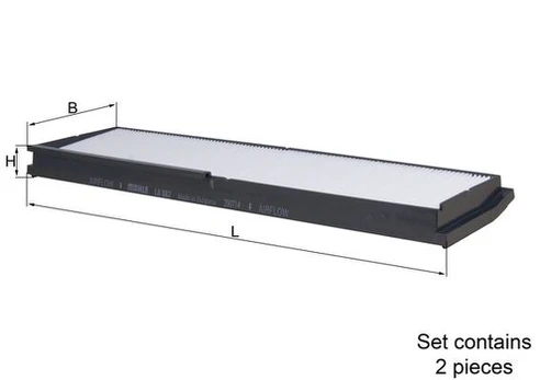 Salono filtras KNECHT LA862/S