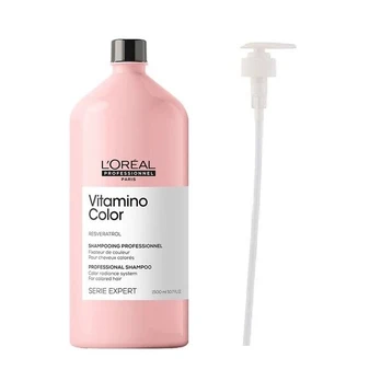 L'oréal Professionnel Vitamino Color: Shampoo 1500Ml + Pump 1500Ml