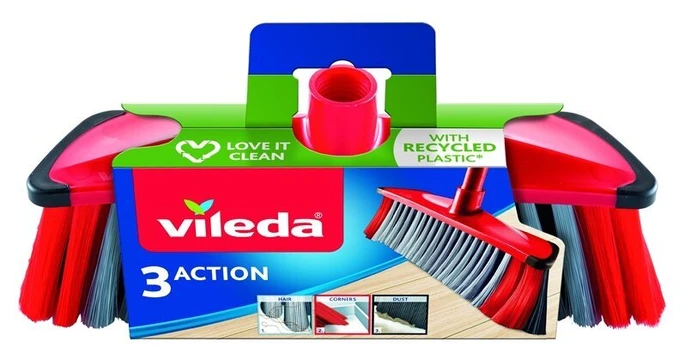 Vileda šluota be koto 3 Action
