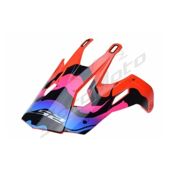 LS2 MX708 Šalmo Snapelis Raudona/Mėlyna