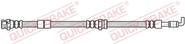 Stabdžių žarnelė QUICK BRAKE 50.710