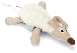 Minkštas žaislas katėms Beeztees Mouse Kate 440666, smėlio, 17 cm kaina