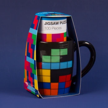 Tetris Mug and puzzle gift set