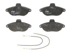 TRW GDB1216 Brake pad set kaina