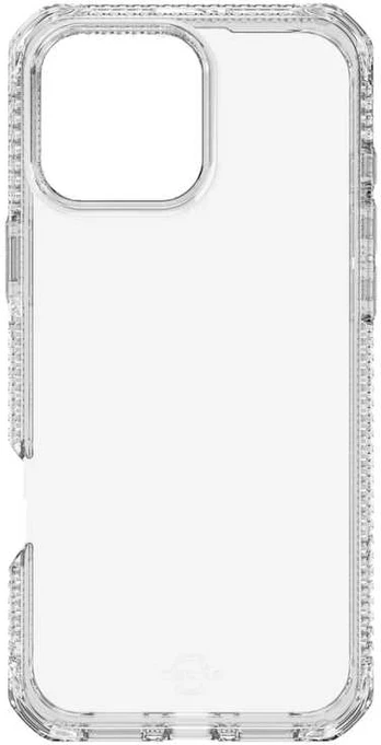 Dėklas ITSKINS SPECTRUM CLEAR cover til iPhone 16 Pro®. Gennemsigtig