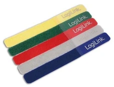 Tinklo kabeliai Cable Strap, 180*20mm, 5pcs, 5 colors Logilink