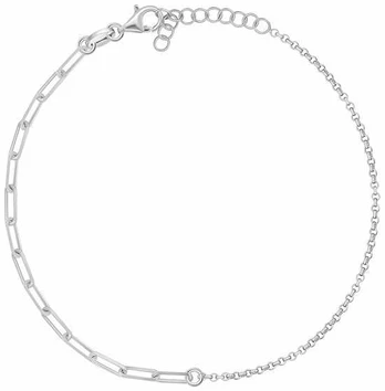 Brilio Silver Delicate sidabrinis anklet ANK115W