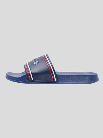 Šlepetės unisex Hummel Pool Slide Retro, mėlynos