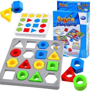 Mokomasis žaidimas Match the shapes