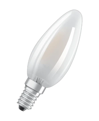 Lemputė Osram LED, B35, 2700 °K, E14, 4 W, 470 lm
