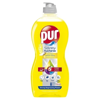 Indų ploviklis "PUR Duo Power Lemon" 450ml