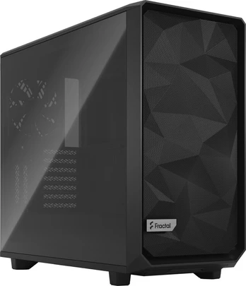 Fractal Design Meshify 2 Light Tempered Glass Black | FD-C-MES2A-03
