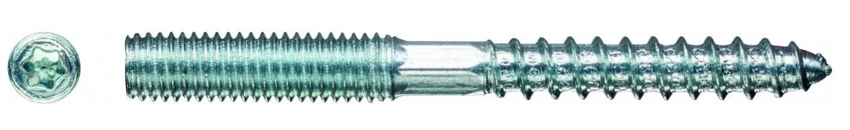 Smeigės dvipusiu sriegiu WD, 10 x 80 mm, 4 vnt.