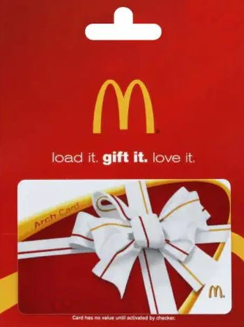 McDonald's Gift Card 660 SEK Key SWEDEN