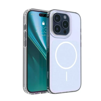 Dėklas Telforceone Etteri Hidden Pearl case for iPhone 15 Pro 6,1' light mėlynas