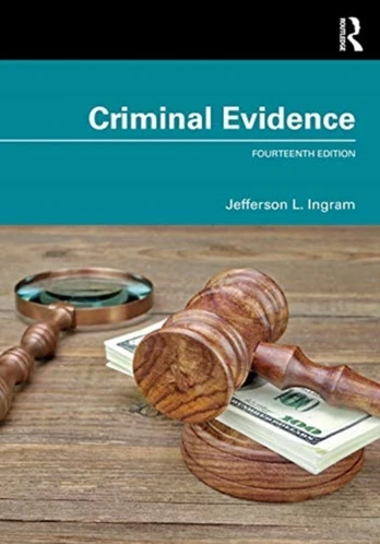 Criminal Evidence - Minkštas viršelis
