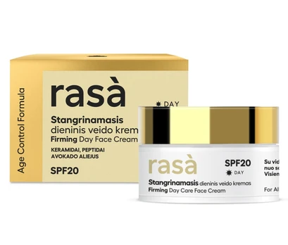 RASA AGE CONTROL Stangrinamasis dieninis veido kremas SPF20 (50 ml)