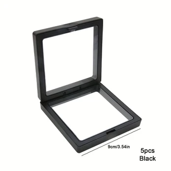 Papuošalų stovas 3D, 9x9cm Black-5pcs