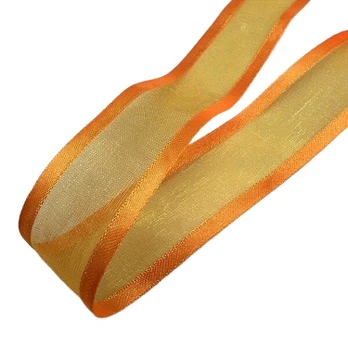 Organza juostelė, Auksinės spalvos