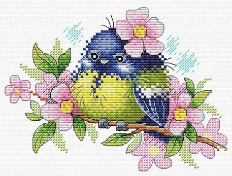 Romantic bird SM-554