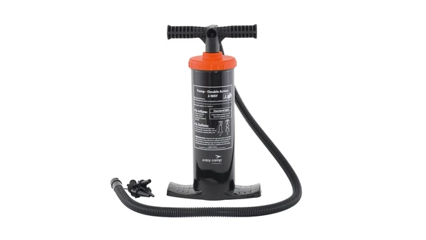 Outwell Double Action Pump Manual Air Pump for Quick Inflation, Black | Outwell