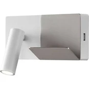 LEDS-C4 E-Lamp Mini LED sieninis šviestuvas baltas/pilkas