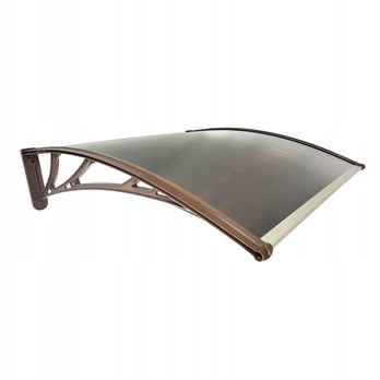 Stogelis virš durų Metal-gum, 150x100 cm, rudas