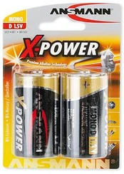 Ansmann Bateria X-Power D / R20 2 vnt.
