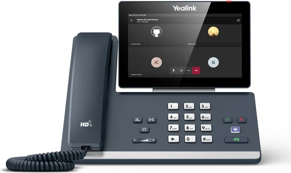 Telefonas voip yealink mp58 komandos (be psu)