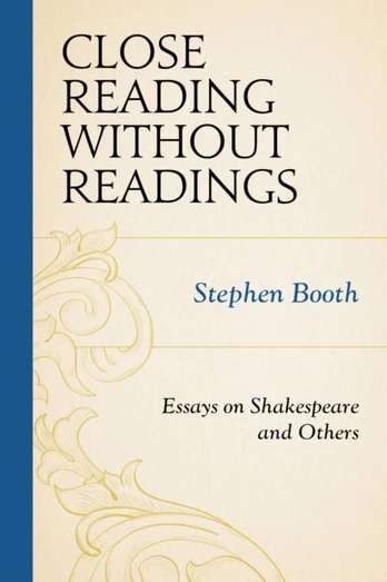 Close Reading without Readings